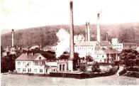 Elektrárna na historickém snímku.
Cca 1940